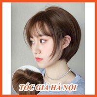 Tóc giả nguyên đầu ngắn tomboy ngắn cc03 tặng kèm lưới trùm