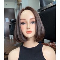 Tóc giả nữ Shop Tóc Anh Quân, Tóc giả dáng ngang vai cá tính da 4D siêu thật