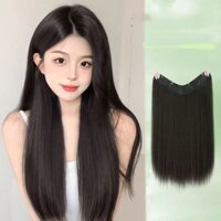 Tóc Giả Thẳng Dài Không Để Lại Dấu Vết Thoải Mái Dễ Bảo Trì Kiểu Hàn Quốc Cho Nữ