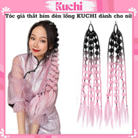 Tóc giả thắt bím, tóc tết giả đèn lồng, tóc biểu diễn KUCHI dành cho nữ
