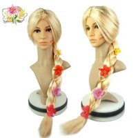 Tóc Giả Tóc Giả Công Chúa Cosplay Tóc Giả Dài Bện Tóc Dài