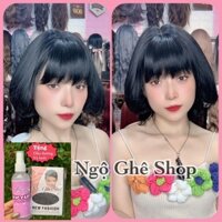 Tóc Giả, Tóc nguyên đầu trung niên cc59, tặng dưỡng vs lưới Wig