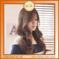 Tóc Giả Xoăn Bồng Bềnh Mái Chéo Nguyên Đầu Hoá Trang Cosplay Lolita