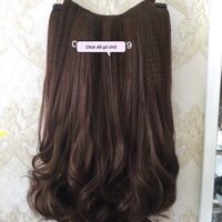 Tóc kẹp chữ u 34 đầu tóc xoăn dập xù cao cấp - Dưỡng và lược