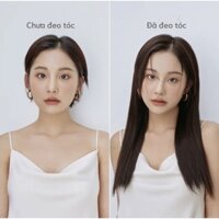 Tóc Kẹp nửa đầu U thẳng 50cm