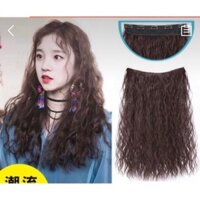 Tóc Kẹp Nửa Đầu Xù Sóng Siêu Xinh