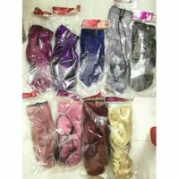 Tóc kẹp phím màu nổi