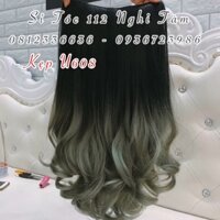Tóc kẹp U ombre đủ mầu