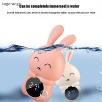 [Tog] Máy đo nhiệt độ tắm cho bé Máy đo nhiệt độ tắm kỹ thuật số nổi Máy đo nhiệt độ màn hình LED Máy kiểm tra nhiệt độ Phim hoạt hình an toàn [VN]