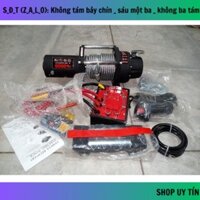 Tời Ắc Quy - Tời cứu hộ ô tô Winch 6000LBS (kéo ngang 2722kg - kéo dọc 500kg) - (12v-24v) (40)