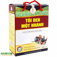 Tỏi Đen Cô Đơn Một Nhánh Việt Nam Hộp 250 gram – Công Nghệ Nhật Bản