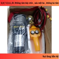 Tời điện 12v, 24v ắc quy 2000LBS (lực kéo 907kg, lực nâng 205kg),hàng mới 100%, bảo hành 1 năm (30)