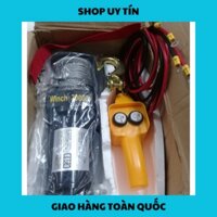 Tời điện 12v, 24v ắc quy 2000LBS (lực kéo 907kg, lực nâng 205kg),hàng mới 100%, bảo hành 1 năm (V)