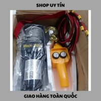Tời điện 12v, 24v ắc quy 2000LBS (lực kéo 907kg, lực nâng 205kg),hàng mới 100%, bảo hành 1 năm (VI)