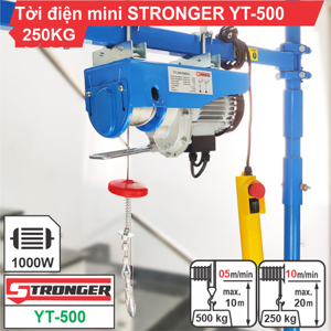Tời điện mini Stronger YT-500B