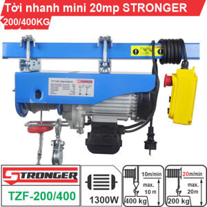 Tời điện nhanh mini Stronger YT-TZF-200/400