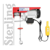 Tời điện treo Sterling PA1000 cáp dài 12 mét, 30 mét, thiết bị nâng hạ kéo vật nặng bằng điện năng, tời treo linh hoạt