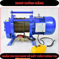 Tời Mặt Đất Xanh 500Kg - 1000Kg/220V/30-60M (TN)