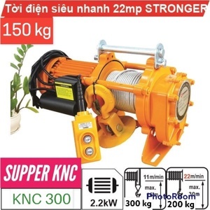 Tời nhanh cho xây dựng Stronger KCD 300