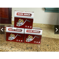 Tời quay tay 800LBS Chịu tải 363kg cáp 10met siêu bền