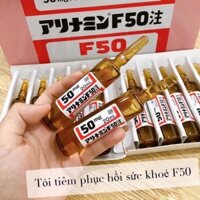 Tỏi Tiêm F50 Nhật Bản - Tiêm Tỏi Arinamin Thần Dược Phục Hồi Sức Khỏe - trangpink2020