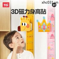 Toi TOI Hoạt Hình Chiều Cao Dán Hộ Gia Đình Bé Đo Chiều Cao Thước Dán Tường Dán Trẻ Em Trang Trí Phòng