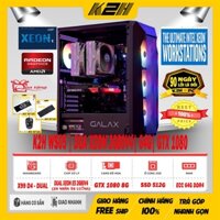 TỐI ƯU CẤU HÌNH | DUAL XEON 2680V4/ RAM ECC DDR4 64G/ GTX 1080/ SSD 512G/ PSU 750W + 4 FAN LED