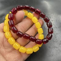 Tối ưu hóa Dầu Gà Thế Hệ Thứ Hai Màu Vàng Hổ Phách Sáp Ong Ống Hạt Vòng Tay Máu Hổ Phách Ống Được 20250328