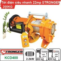 Tời xây dựng nhanh STRONGER KCD 200/400