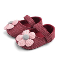 Tôi Yêu Daddy & Xác Ướp Dễ Thương Flower Bé Gái Giày Mềm Sole Cotton Sơ Sinh Toddler Girl Giày Non-slip Trẻ Sơ Sinh Cô Gái First Walkers Giày Schoenen