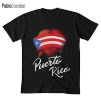 Tôi Yêu puerto rico Áo puerto rico boricua jibaro cờ bandera puerto rico boricua niềm tự hào