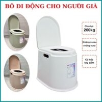 toilet di động - Bô vệ sinh trong nhà sử dụng thuận tiện