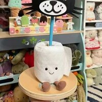 Toilet Paper Roll Plush Doll - Cute, Soft, and Huggable Stuffed Toy