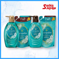 TOKYO SARAYA Dầu Gội/Treatment Coco Palm Polynesian Spa 480ml và Refill 380ml Từ Nhật Bản