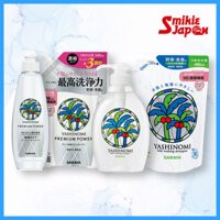 TOKYO SARAYA Nước Rửa Chén Yashinomi (500ml)/Nước Rửa Mạnh Premium Power (Chai Mảnh) (200ml) và Túi Dự Trữ Từ Nhật Bản