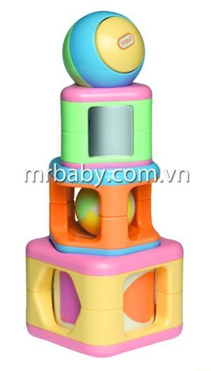 Đồ chơi xếp chồng hình khối Tolo 80041