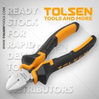 Tolsen KÌM CẮT 6" 10003 Size 6"/160mm Thép Crv Mạ niken chống  gỉ, Tay cầm bằng nhựa hai màu.