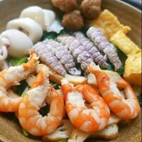 Tôm biển hấp sơ