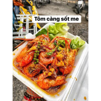 Tôm Càng hấp nước dừa-Tôm Càng Sốt Me-Tôm Càng Sốt trứng Muối-Tôm càng sốt bơ tỏi-Tôm càng xào bắp bơ