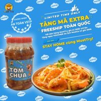 Tôm Chua Đặc Sản 500g/hũ ❌ Must TrY Tinh Hoa Ẩm Thực Cố Đô Huế