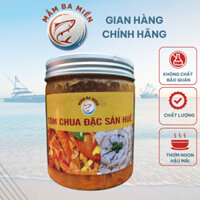 Tôm Chua Đặc Sản Huế, Tôm Đặc Biệt Đã Bỏ Đầu Hũ 500gr