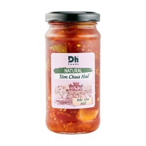 Tôm chua Huế DH Foods natural hũ 250g