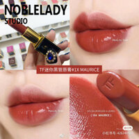 TOM FORD Mini TF Black Tube Lipstick Lipstick OL ON SCOTT 1X MAURICE Caramel Persimmon Hộp quà son thỏi 3ce