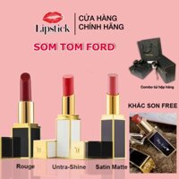 [Tom Ford] Son lì Tom Ford cao cấp, không chì, bền màu lâu, không trôi khi ăn chính hãng lipstick offical store