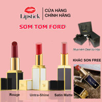 [Tom Ford] Son lì Tom Ford cao cấp, không chì, bền màu lâu, không trôi khi ăn chính hãng lipstick offical store