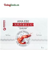 Tôm Ngọt AmaEbi 1KG (Size 3L 46-50 con)