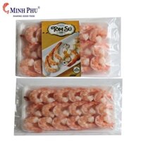 Tôm sú thịt hấp lột vỏ Minh Phú 300g – Khay