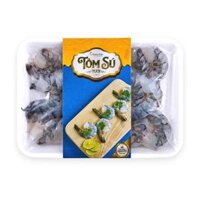 Tôm sú tươi lột vỏ Minh Phú 300g – khay