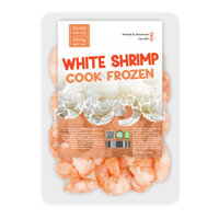 Tôm Thẻ Hấp Đông Lạnh Havafoodies Túi 250g – White Shrimp Cook Frozen