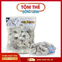 Tôm thẻ nõn đông lạnh Thiện Nhà Tôm túi 1kg giao nhanh siêu tốc HCM